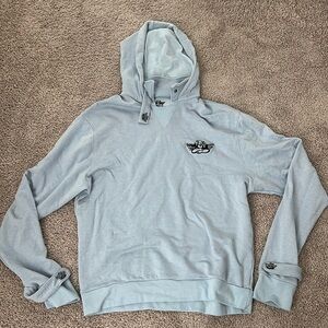 Boys Lie Blue Cupid Collared Hoodie Sweatshirt